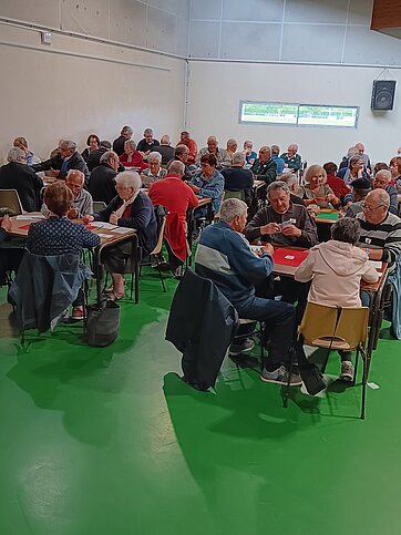 Concours de Belote du 17 avril à ARBUS